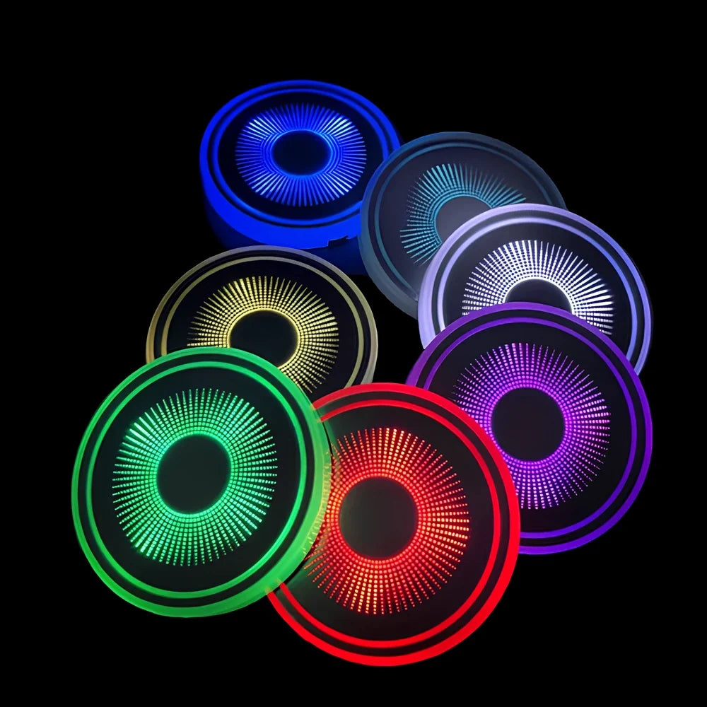 Sous-verre lumineux