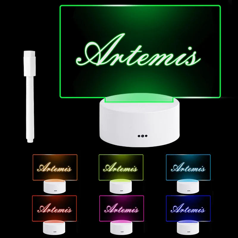 Notely™ Tableau mémo lumineux