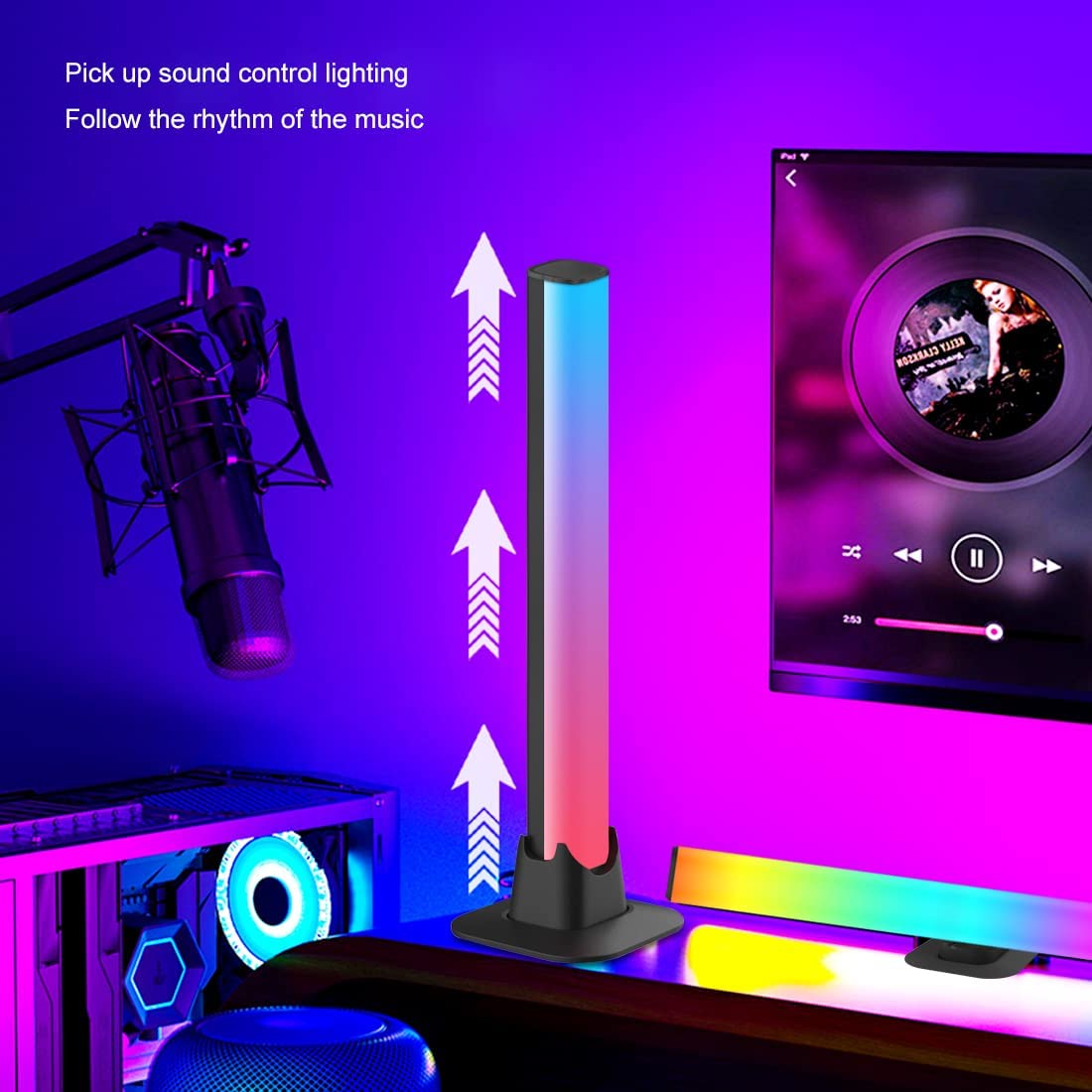 Ritmische lichtbalken