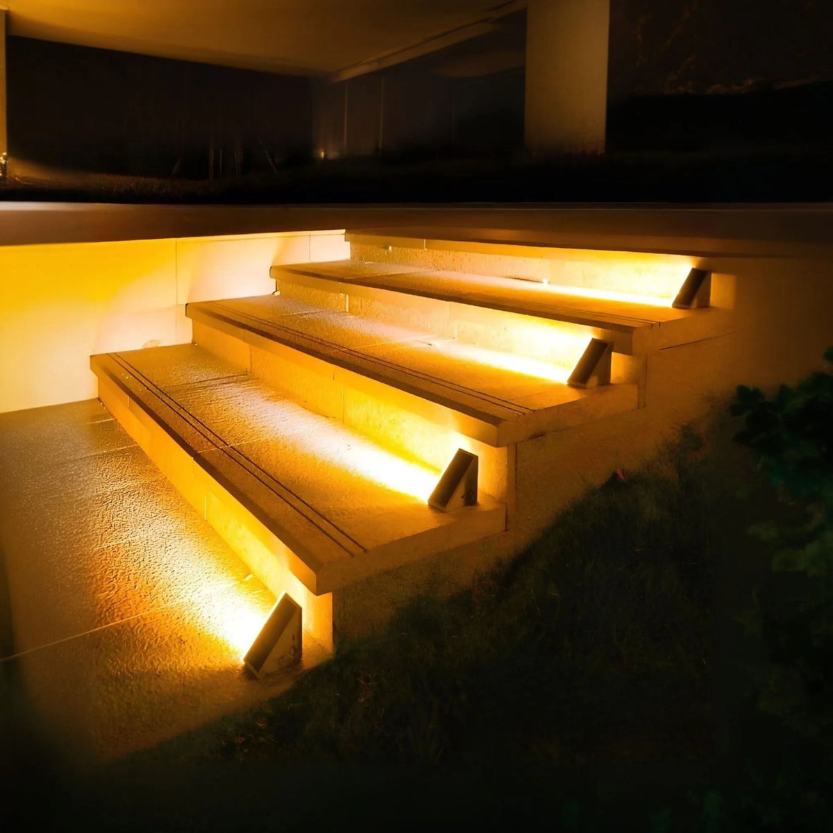 Lampes d'escalier solaires