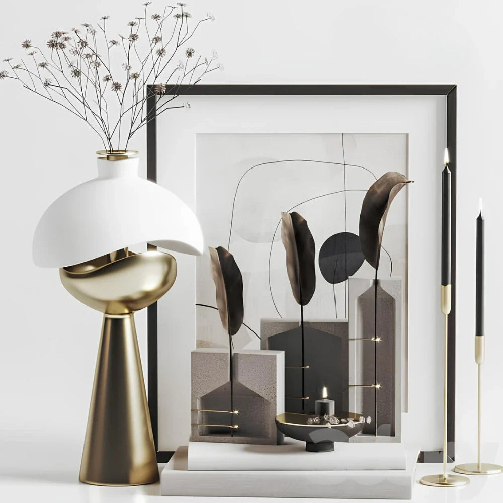 Lampe de table sculptée LumiDome™