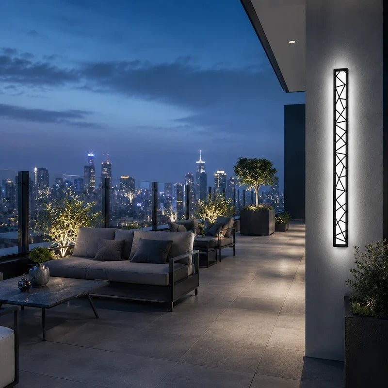 Applique murale extérieure Linear Luxe™