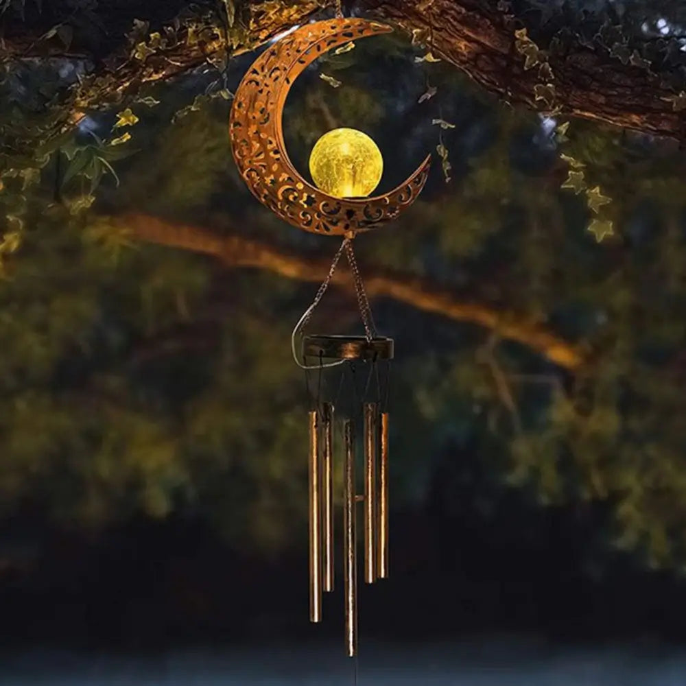 Carillon éolien solaire WhisperGlow™