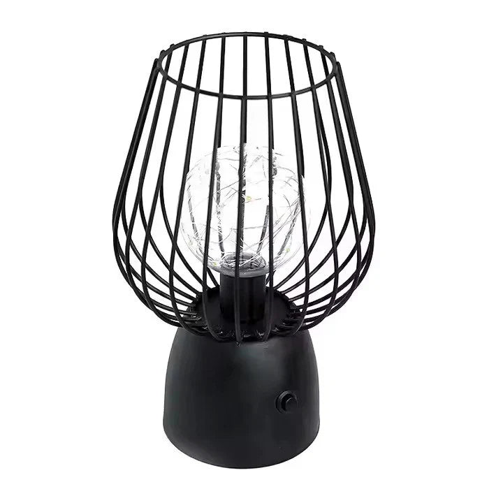 Lampe en fer rayonnante