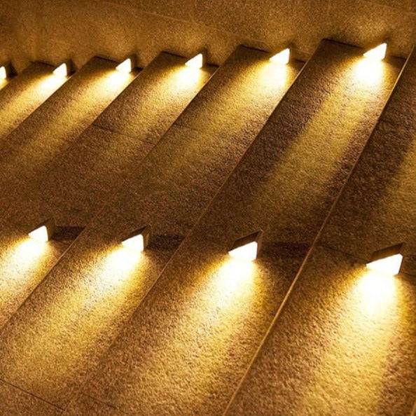 Lampes d'escalier solaires