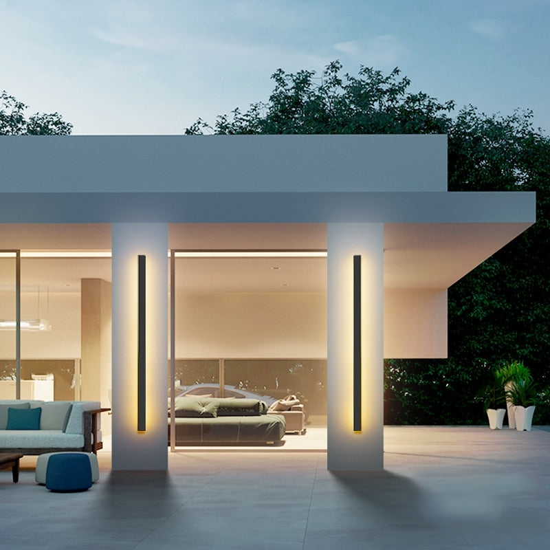 Applique murale extérieure Linear Luxe™